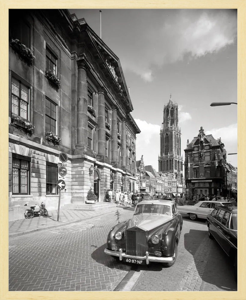Het Stadhuis met de Stadhuisbrug - 1973