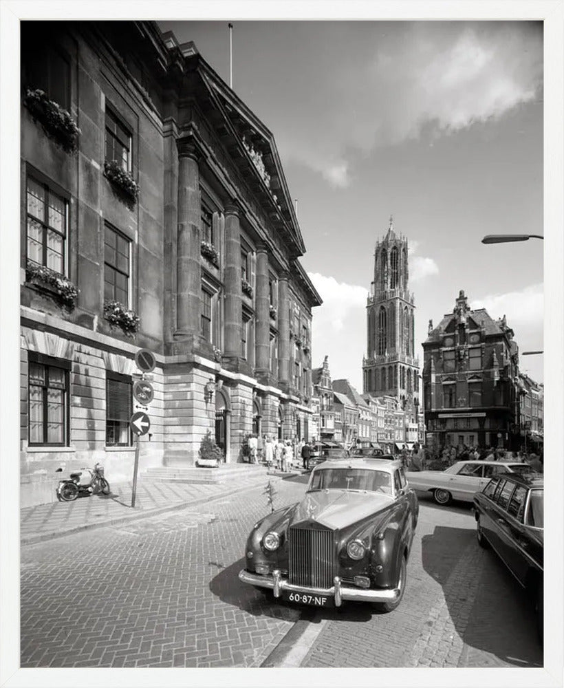 Het Stadhuis met de Stadhuisbrug - 1973