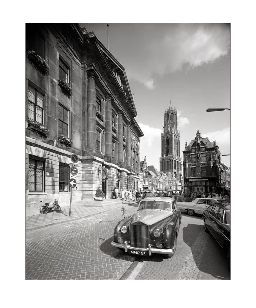 Het Stadhuis met de Stadhuisbrug - 1973