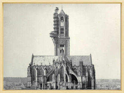 Het koor van de Domkerk - 1903