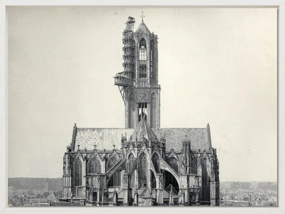 Het koor van de Domkerk - 1903