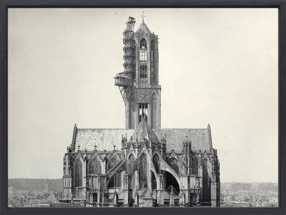 Het koor van de Domkerk - 1903