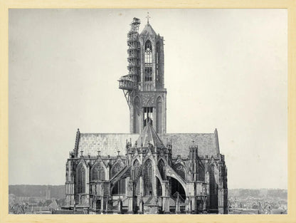 Het koor van de Domkerk - 1903