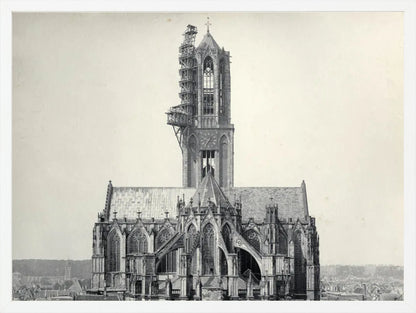 Het koor van de Domkerk - 1903