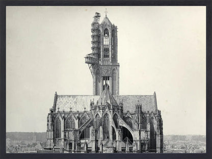 Het koor van de Domkerk - 1903