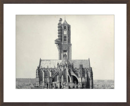 Het koor van de Domkerk - 1903