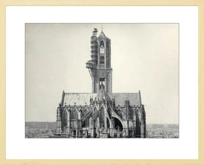 Het koor van de Domkerk - 1903