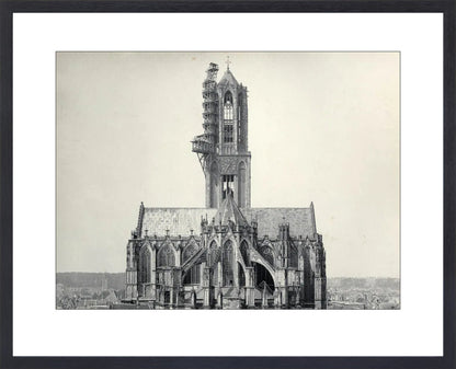 Het koor van de Domkerk - 1903