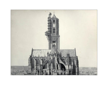 Het koor van de Domkerk - 1903