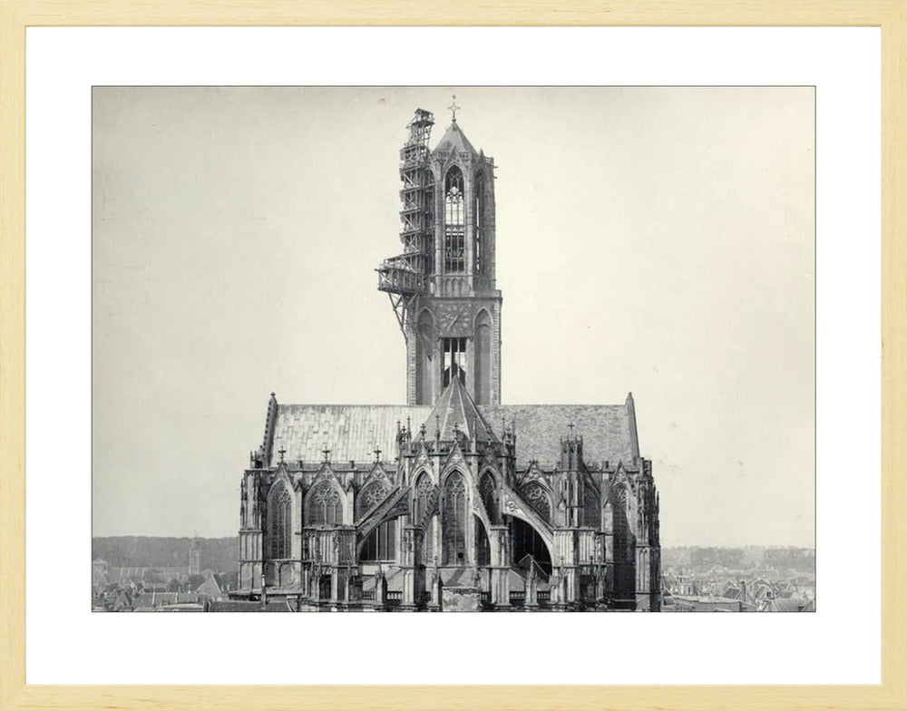 Het koor van de Domkerk - 1903