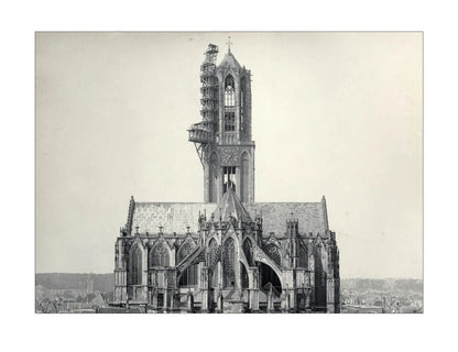 Het koor van de Domkerk - 1903