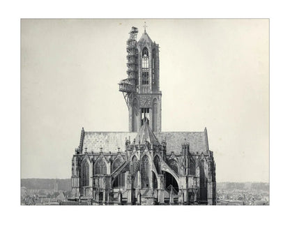 Het koor van de Domkerk - 1903