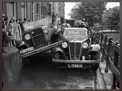 Botsing op de Oudegracht - 1951