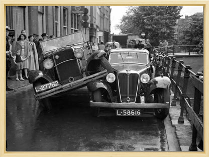 Botsing op de Oudegracht - 1951