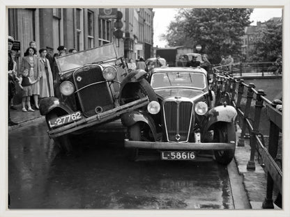 Botsing op de Oudegracht - 1951