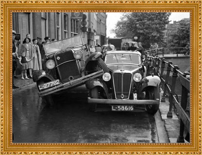 Botsing op de Oudegracht - 1951