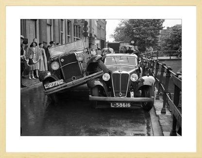 Botsing op de Oudegracht - 1951