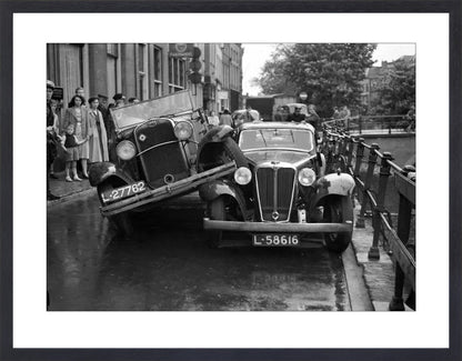 Botsing op de Oudegracht - 1951