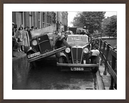 Botsing op de Oudegracht - 1951