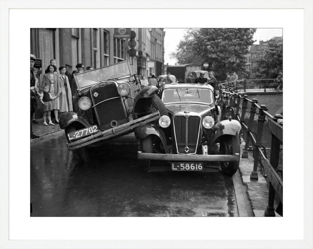 Botsing op de Oudegracht - 1951