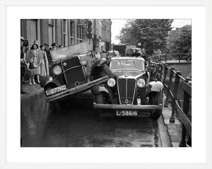 Botsing op de Oudegracht - 1951